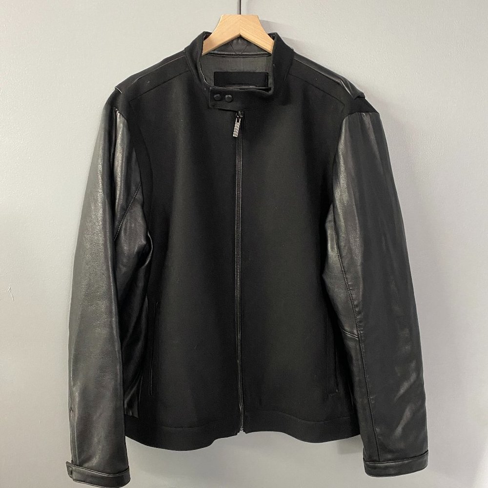 Calvin Klein | Mens Wool Bomber Jacket | XXL